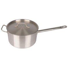 Сотейник Appetite Professional SH12492 4,9 л, с крышкой, серебристый