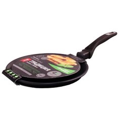 Сковорода блинная Традиция Комфорт ТК6241 24 см, черный