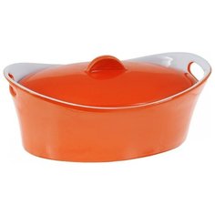 Кастрюля Appetite овальная 1,2 л, оранжевый