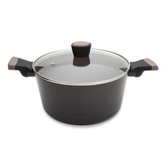 Кастрюля Taller Coventry 4,5 л, черный/коричневый