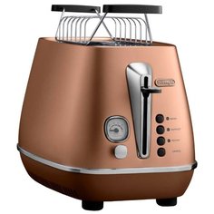 Тостер DeLonghi CTI 2103.CP Distinta, стильный медный