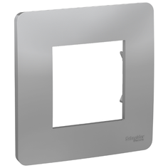 Рамка 11п Schneider Electric NU200230, алюминиевый