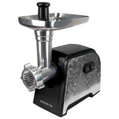 Мясорубка Polaris PMG 2034A Crystal черный/серебристый
