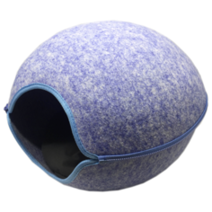 Домик для кошек Fauna International Timeo 46х46х32.5 см синий