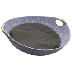 Лежак для кошек Fauna International Matis M 45х45х25 см синий