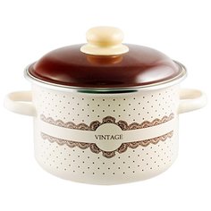 Кастрюля Appetite Vintage 2 л, бежевый