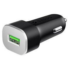 Автомобильная зарядка Deppa 11286 черный