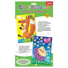 Дрофа-Медиа Набор для создания аппликации Лисичка. Ежик (3320)