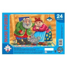 Пазл Десятое королевство Сказка про курочку Рябу (01023), 24 дет.