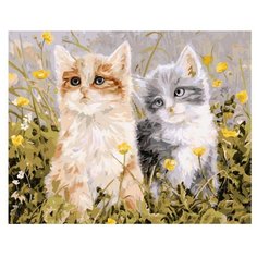 Белоснежка Картина по номерам "Славная парочка" 30х40 см (232-CE)