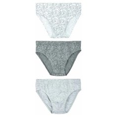 Трусы BAYKAR размер 86/92, белый/светло-серый/серый