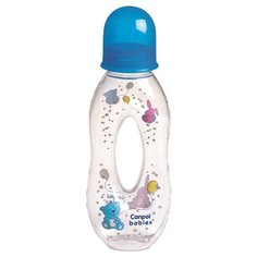 Canpol Babies Бутылочка тритановая с отверстием 250 мл с 6 мес., синий