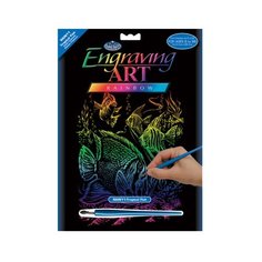 Гравюра Royal & Langnickel Тропические рыбы (RAIN11) цветная основа