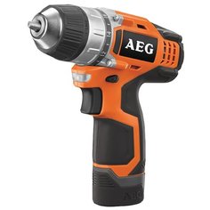 Аккумуляторная дрель-шуруповерт AEG BS 12C LI-152B 18.5 Н·м оранжевый/черный