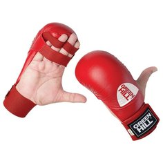 Тренировочные перчатки Green hill Cobra KMC-6083 для карате красный M