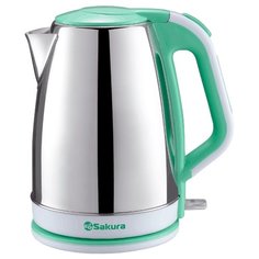 Чайник Sakura SA-2137G, зеленый/глянцевый металлик