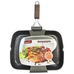 Сковорода-гриль Termico 220455 34x24 см, черный