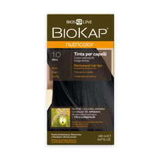 BioKap Nutricolor крем-краска для волос, 1.0 черный натуральный