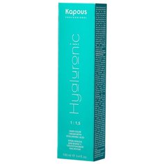 Kapous Professional Hyaluronic Acid Крем-краска для волос с гиалуроновой кислотой, 100 мл, 6.1, Темный блондин пепельный