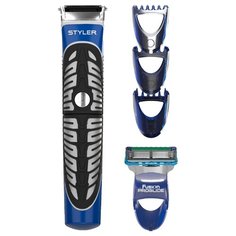 Триммер Gillette Fusion ProGlide Styler черный/синий