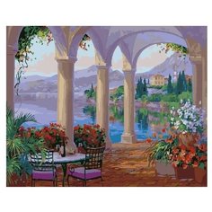 Color Kit Картина по номерам "Приморское кафе" 40х50 см (CG883)