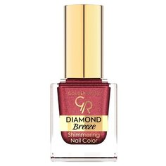 Лак Golden Rose Diamond Breeze Shimmering Nail Color, 10.5 мл, оттенок 04 plum sparkle
