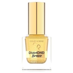 Лак Golden Rose Diamond Breeze Shimmering Nail Color, 10.5 мл, оттенок 01 24k gold