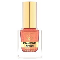 Лак Golden Rose Diamond Breeze Shimmering Nail Color, 10.5 мл, оттенок 03 russet sparkle