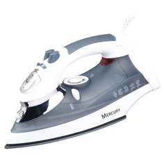Утюг Mercury MC-6852 серый/белый