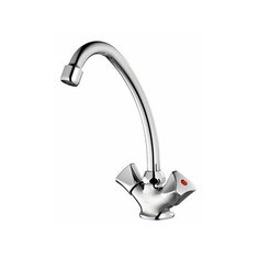 Смеситель для кухни (мойки) Milardo Bering BE59017BW6 MI двухрычажный хром