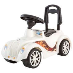 Каталка-толокар Orion Toys Ретро (900) со звуковыми эффектами белый