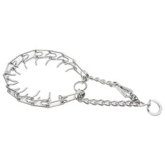 Строгий ошейник КАСКАД Classic (26475400), 75 см серебристый