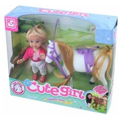 Кукла Tongde с лошадкой, K080177