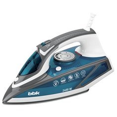 Утюг BBK ISE-2402 голубой/серый/белый