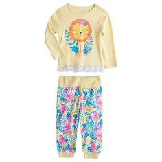 Комплект одежды kari размер 9-12, желтый