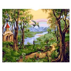 Color Kit Картина по номерам "Лесная сказка" 40х50 см (CG928)