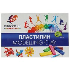Пластилин Луч Классика 24 цвета (28С 1642-08)