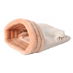 Домик для кошек Joy Нора меховая (1КУВ00052/1КУВ00059) 47х42х18 см бежевый J.O.Y.