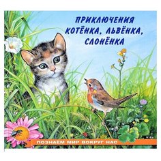 Гурина И.В. "Познаем мир вокруг нас. Приключения котёнка, львёнка, слонёнка" Flamingo