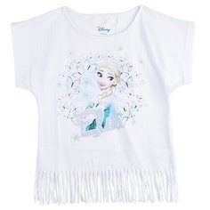 Футболка kari Холодное сердце размер 7-8, белый