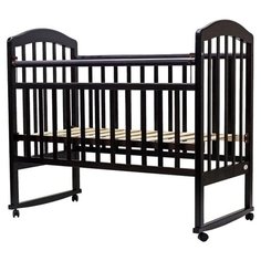 Кроватка Топотушки Лира-2 (качалка), на полозьях венге