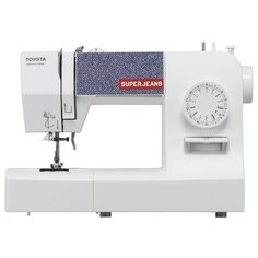 Швейная машина TOYOTA Super Jeans, бело-синий
