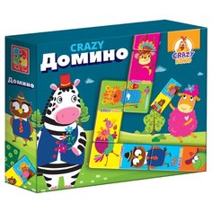 Настольная игра Vladi Toys CRAZY Домино