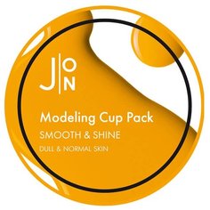 J:ON Альгинатная маска Smooth & Shine Modeling для придания гладкости и сияния кожи, 18 г