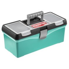 Ящик с органайзером Hammer Flex 235-012 38x17.5x15.5 см 15 черный/зеленый