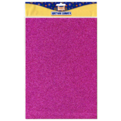 Цветная бумага самоклеющаяся, сверкающая FANCY creative Action!, A4, 6 л., 6 цв.