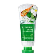 Welcos пенка для умывания с экстрактом алоэ Cleansing Story, 120 г