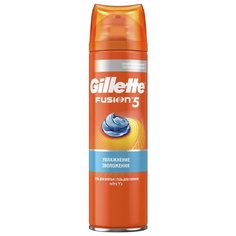 Гель для бритья Fusion 5 Увлажняющий Gillette, 200 мл
