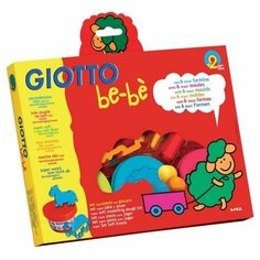 Масса для лепки GIOTTO be-be 3 цвета по 100г (462900)