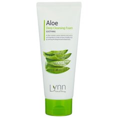 Welcos пенка очищающая с алое Natural Therapy Lynn Aloe, 120 г